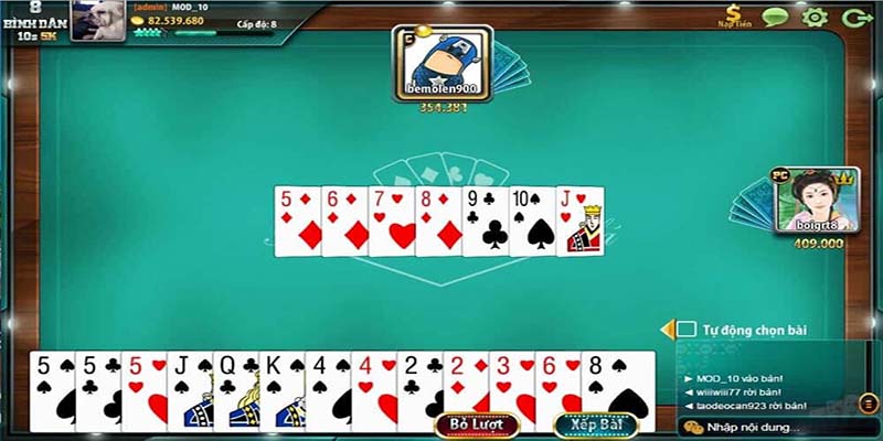Cách chơi bài tiến lên miền Bắc cực chuẩn từ cao thủ