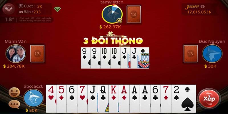 Mẹo chơi tiến lên miền nam cho người mới